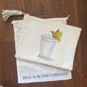 Beau & Ro Julep Canvas Pouch